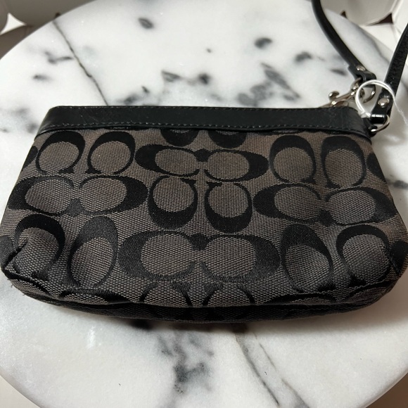 Coach Black Wristlet - Picture 2 of 5